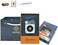 Muzen Audio Berry Blue Button Portable Wireless High Definition Audio Bluetooth Speaker - Classic Vintage Retro Design