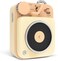 Muzen Audio Peach Button Portable Wireless High Definition Audio Bluetooth Speaker - Classic Vintage Retro Design