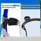 Focevi swim snorkel for lap swimming,adult swimmers snorkeling gear for swimming snorkel training in pool and Open Water,snorkle Center Mount Silicone Mouthpiece One-Way Purge Valve