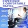 BASIC CONCEPTS Airplane Foot Rest (Travel Comfortably, Perfect Foot Hammock Airplane or Plane Travel Essentials to Relax Your Feet - Airplane Travel Essentials, Long Flight Essentials, Airplane Foot H