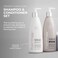 HairMax for Density Shampoo and Conditioner Set, Bio-Active Hair Therapy System for Thinning Hair, Stimul8 Shampoo, Exhilar8 Conditioner
