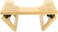AmazerBath 7 Inches Bamboo Toilet Stool for Bathroom, Collapsible Poop Stool, Natural Color