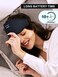 LC-dolida Sleep Headphones,3D Sleep Mask Bluetooth 5.0 Wireless Music Eye Mask, LC-dolida Sleeping Headphones for Side Sleepers with Ultra-Thin Stereo Speakers Perfect for Sleeping