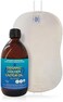QUEEN OF THE THRONES Castor Oil Pack for Liver Kit Less Mess, Reusable, Comfort Sleep Fit - Organic Cotton FlannelSoft Ties (Certified Organic Castor Oil Included