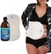QUEEN OF THE THRONES Castor Oil Pack for Liver Kit Less Mess, Reusable, Comfort Sleep Fit - Organic Cotton FlannelSoft Ties (Certified Organic Castor Oil Included