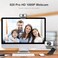 Spedal Wide Angle Webcam,120 Degree Large View 920 Pro Video Conference Camera, Full HD 1080P Live Streaming Web Cam with Built-in Microphone, USB Webcam for Mac, PC, Laptop and Desktop
