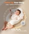 Dreamegg White Noise Machine - Portable Sound Machine for Baby Adult, Features Powerful Battery, 21 Soothing Sound, Noise Canceling for OfficeSleeping, Sound Therapy for Home, Travel, Registry Gift