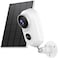 ZUMIMALL 2K Solar Camera Security Outdoor, Solar Powered Battery Operated Wireless FHD Outside Surveillance Camera for Home Security, Night Vision, PIR Motion Detection, IP66 Waterproof, 2.4G WiFi