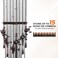 KastKing Patented V15 Vertical Fishing Rod Holder &ndash; Wall Mounted Fishing Rod Rack, Store 15 Rods or Fishing Rod Combos in 17.25 Inches, Great Fishing Pole Holder and Rack