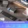 CalDigit TS4 Thunderbolt 4 Dock - 18 Ports, 98W Charging, 3x Thunderbolt 4 40Gb/s, 5 x USB-A, 3 x USB-C (10Gb/s, 2.5GbE, Single 8K or Dual 6K 60Hz Displays, Mac, PC, Chrome Compatible with 0.8m Cable
