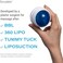 Bruizex Lymphatic Drainage Massager: Fibro Roller for Fibrosis Massage and Treatment I for Post Surgery Recovery After 360 Lipo, Tummy Tuck, BBL I Works with lipofoam, Foam Pads, Faja I