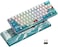 HITIME 60 Percent Keyboard, XVX M61 Pro 3-Modes Wireless Mechanical Keyboard, Hot-Swappable Custom Gaming Keyboard, RGB Backlit Keyboard for Windows Mac PC Gamers(Coral Sea Theme, Pre-lubed Linear Swi