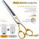 FOGOSP Thinning Shears for Dogs 36 Teeth Blending Shears for Small Medium Dogs 6.5" Professional Pet Thinners Blenders Scissors for Right Groomer(Blender, Gold