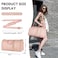 Ytonet Carry On Garment Bag, Large PU Leather Duffle Bag for Women, Waterproof Garment Bags for Travel with Shoe Pouch, 2 in 1 Hanging Suitcase Suit Travel Bags, Gifts for Women, Pink, Pink, Tote