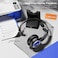 LEVN Bluetooth 5.0 Headset, Wireless Headset with Microphone (AI Noise Cancelling, 35Hrs Bluetooth Headphones with USB Dongle for PC, Suitable for Remote Work/Call Center/Zoom/Online Class/Trucker