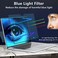 FILMEXT Macbook Pro 16 inch Screen Protector 2024-2021,Bubble Free Blue Light Screen Filter for Macbook Pro 16.2" M4 A3403 A3186/M3 Pro/Max A2991/M2 A2780/M1 A2485-Eye Protection/Anti-Glare-Matte
