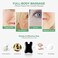 airogym Guasha Massage Tool, Natural Gua Sha Board, 4PCS Guasha Stone Scraping Massage Sets for SPA, Acupuncture, Physical Therapy, Muscle Knots, Facial Caring Point Treatment (Black
