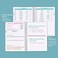 Nokingo Budget Planner - Monthly Finance Organizer with Expense Tracker Notebook to Manage Your Money Effectively, Undated Finance Planner/Account Book, Start Anytime, 1 Year Use, A5, Floral