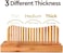Bamb&uuml;si Luxury Bamboo Bread Slicer with Knife - 3 Slice Thickness, Foldable Compact Cutting Guide with Crumb Tray, Stainless Steel Bread Knife for Homemade Bread, Cake, Bagels 5.5&rdquo; Wide x 5&rdquo; Tall