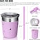 Tiblue KidsToddler Cups - Spill Proof Stainless Steel Smoothie Tumblers with Leak Proof Lids, Silicone Straw with StopperSleeve - BPA FREE Snack Cup for Baby Girls Boys(4 Pack, 8oz Multicolor