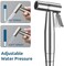 Fekivasy Handheld Bidet Sprayer for Toilet, Muslim Shower Water Jet Spray for Toilet, Bidet Faucet Cloth Diaper Sprayer for Baby Wash, Adjustable Water Pressure with Bidet Hose for Feminine Wash