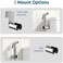 Fekivasy Handheld Bidet Sprayer for Toilet, Muslim Shower Water Jet Spray for Toilet, Bidet Faucet Cloth Diaper Sprayer for Baby Wash, Adjustable Water Pressure with Bidet Hose for Feminine Wash