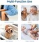 Fekivasy Handheld Bidet Sprayer for Toilet, Muslim Shower Water Jet Spray for Toilet, Bidet Faucet Cloth Diaper Sprayer for Baby Wash, Adjustable Water Pressure with Bidet Hose for Feminine Wash