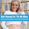 Wusic Bluetooth Belly Headphones for Pregnant Women - Play , SoundsVoices to Baby with Womb Pregnancy Belly Speaker a Great Gift for First Time Moms