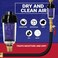 LE LEMATEC Air Compressor Dryer, Desiccant Filter Air Dryer for Pneumatic Tools and HVLP Paint Spray Gun, Traps Oil, Water, Dirt, Moisture for Clean and Dry Compressed Air, 150 PSI (ZN312E-3 1/4