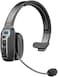 LEVN Bluetooth Headset with Microphone, Trucker Bluetooth Headset with AI Noise CancellingMute Button, Wireless On-Ear Headphones 60 Hrs Working Time, for Trucker Home Office Remote Work Zoom