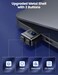 محرك تحريك الماوس المعدني من ميتانتي، محرك تحريك الماوس USB بثلاثة أوضاع مع زر تشغيل/إيقاف، مزود بشاشة رقمية وحافظة واقية، يمنع الكمبيوتر من الدخول في وضع السكون.