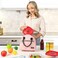 OPUX Insulated Lunch Box for WomenLunch Bags for Women, Girls, TeensCute Pink Reusable Thermal Lunch Tote Purse Cooler for Kids, School, Work, Office, AdultFits 12 Cans (Light Pink