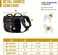 OneTigris Tactical Dog Harness for Large Dog Full Metal Buckled No Pull Dog Harness Vest with HookLoop Panels, Military Adjustable Easy to Put On Dog Vest Dog for Walking Hiking Training Black