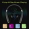Galirity Bluetooth Headset, 2024 Upgraded Neckband Bluetooth Headphones with Retractable Earbuds, Noise Cancelling Stereo Earphones with Mic, Foldable Wireless Headphones for Sports Office with Carry