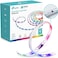 Kasa Smart LED Light Strip, 50 Color Zones RGBIC, 16.4ft Wi Fi LED Strip Works with Alexa, High Brightness with 16 Million Colors, Trimmable, KL420L5, Multicolor