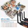 BovBox Wireless HDMI Extender Kit, Supports 1080P Full HD 200m (656ftWireless HDMI Transmitter and Receiver with HDMI Loop-Out and IR Remote Control for DSLR Camera Projector Laptop Church Home Office