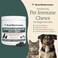 Real Mushrooms Mushroom Immune Support Pet Chews 60ct Treats for Dogs Booster Supplements Pets with Ashwagandha, Astragalus, Blueberry, Olive Leaf, Acerola Gut Health and Cats