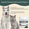 Real Mushrooms Mushroom Immune Support Pet Chews 60ct Treats for Dogs Booster Supplements Pets with Ashwagandha, Astragalus, Blueberry, Olive Leaf, Acerola Gut Health and Cats