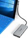 TOTU Docking Station, USB C Hub, 12 in 1 Surface Pro Docking Station with 4K HDMI, Ethernet, VGA, 92W PD, USB-C 3.0 and 2 USB 3.0 for MacBook Pro Air and Type-C Laptops with Thunderbolt 3 or 4