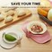 MUMSUNG Dumpling Maker, Dumpling Dough Press Mold Set With Ring Cutter and Stuffing Spoon, Kitchen Gadget for Empanada, Pierogi, Pastelitos, Calzone, Turnovers