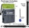 LANNEY Dog Treat Pouch Pet Training Bag for Small to Large Dogs, Treat Tote Carry Kibble Snacks Toys for Training Reward Walking, Metal Clip, Waist belt, Shoulder Strap, Poop Bag Dispenser, Clicker, B