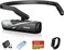 Ordro EP8 4K Camcorder 60FPS Vlog Hands Free Wearable Camera, Head-Mounted Video Camera, Wi-Fi APP Control, Auto Focus, 2-Axis Gimbal Stabilizer with Remote Control, Fast Charger, 64GB SD Card