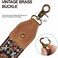 Nefelibata 'Purse Strap, 2''Cowhide Head Wide Shoulder Strap Adjustable Replacement,Retro Jacquard Embroidery Bag Straps'