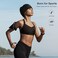 LC-dolida Sleep Headphones Headband Bluetooth 5.4, Sports Headband Earphones Wireless with Speaker Microphone USB C for Sleeping Gift Workout Jogging Yoga Insomnia Travel Meditation, Black Breathable
