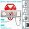 HELEMAN Portable Door Lock ,Safety Hotel Door Locks , Apartment Security Locker from Inside Room Bedroom Child Kid Women Travel Gifts Traveler Stocking Stuffers Traveling Essentials