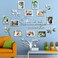 Yalikop Family Tree Wall Decor This is Us 3D DIY Mirror Stickers Picture Frame Acrylic Living Room Decorations Art Family Tree Decal Quote Wall Picture Decoration for Collage Bedroom, 47 x 47 Inch&hellip;