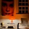 Lotus Atelier Orange Mushroom Lamp for Room Aesthetic Modern Lighting for BedroomCool Retro Living Room Decor (Orange