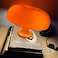 Lotus Atelier Orange Mushroom Lamp for Room Aesthetic Modern Lighting for BedroomCool Retro Living Room Decor (Orange