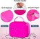 Againmore Kids Camera Case Compatible with TOZDTO/for Agoigo/for ESOXOFFORE/for Seckton/for Goopow/for Dylanto/for Anchioo Digital Camera. Portable Instant Print Cameras Storage-Rose