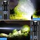 MILAOSHU Rechargeable Flashlights 990,000 High Lumens - 2 Pack, Super Bright 12 Hours Long Life LED Flashlight with 5 Modes, High Powered Flash Light for Home, Outdoor